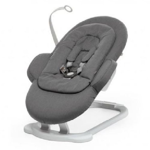 STOKKE Steps Bouncer Deep Grey White Chassis
