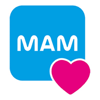 Logo značky Mam